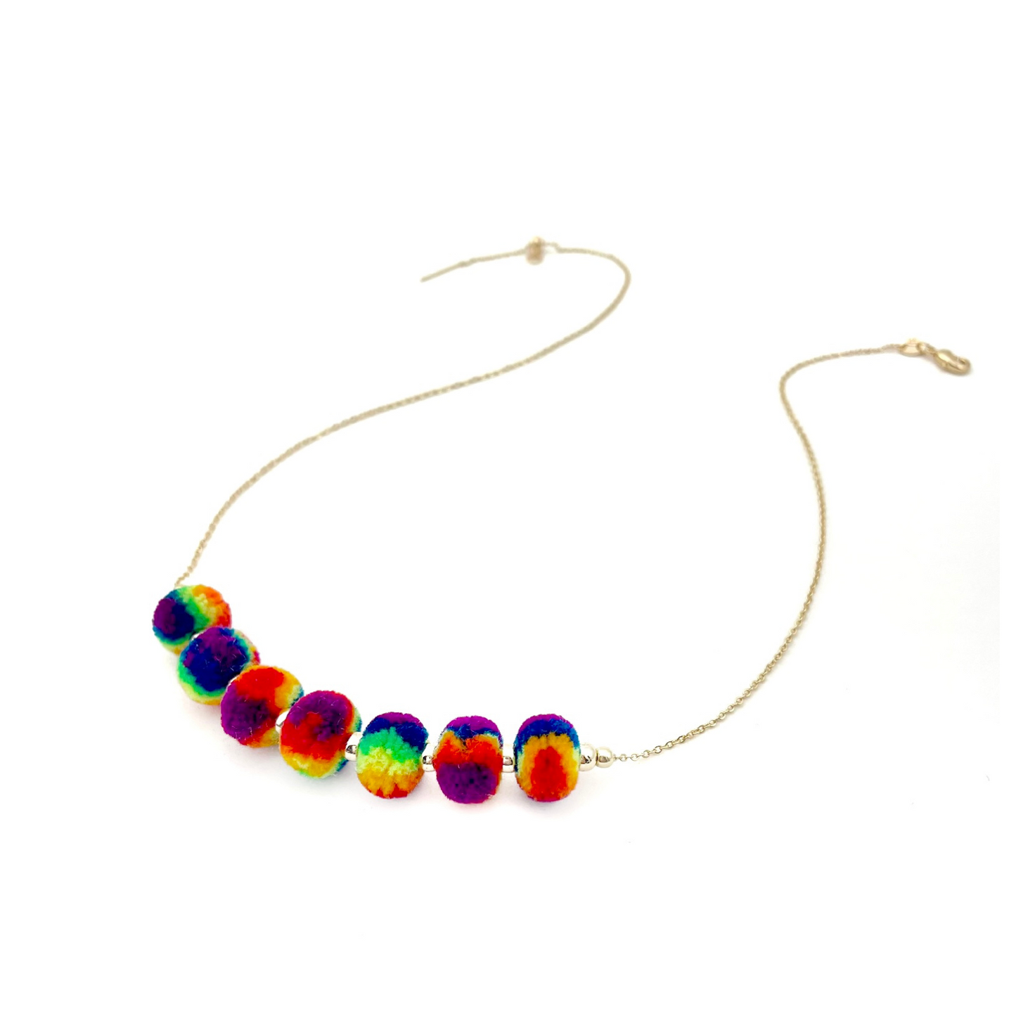 pom'd necklace in arcoíris